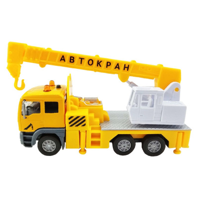 Машинка інерційна Автокран, світло, звук TechnoDrive 510253.270