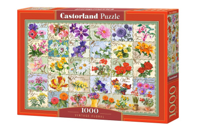 Пазли Квіти, 1000 елементів Castorland C-104338