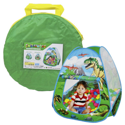 Дитячий намет Динозаври, 90 х 90 х 90 см MIC 9044