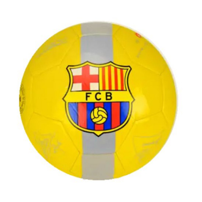 М`яч футбольний №5 Барселона, жовтий MiC FB20127