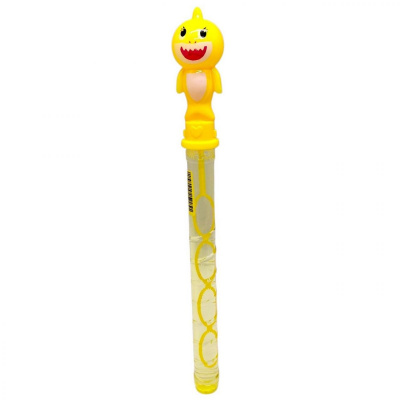 Райдужні бульбашки з фігуркою BABY SHARK (ЖОВТИЙ) 37 см MIC BIGRP100