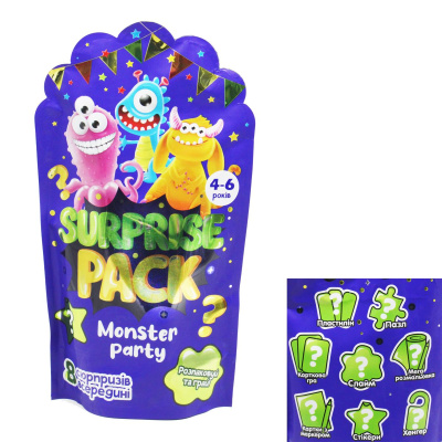 Набір сюрпризів Surprise pack. Monster party Vladi Toys VT8080-03