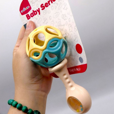 Брязкальце на планшеті р.20x5x10 см (РОЖЕВИЙ) YG Toys 3605