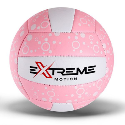 Мʼяч волейбольний Extreme motion, PVC, 260 грамiв (рожевий) MIC VB41449