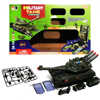 Набір із танком Military Tank DIY HS8010A/B