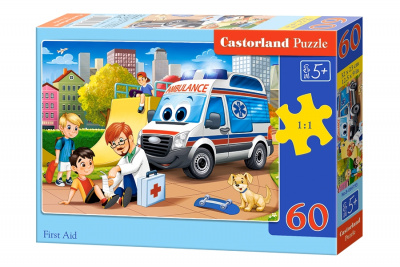 Пазли Перша допомога, 60 елементів Castorland B-066193