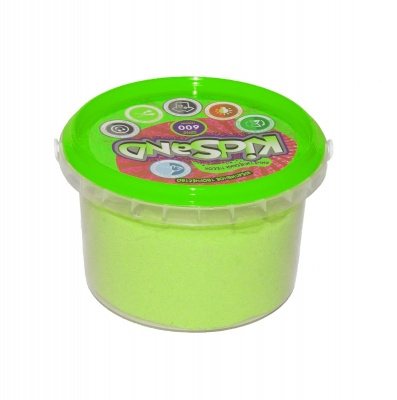 Кінетичний пісок KidSand, салатовий, 600 г Dankotoys KS-01-05