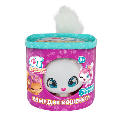 Ігровий набір QT Kitties. Кошеня Роузі (фігурка, будиночок, аксесуари) QT Kitties 450001-4