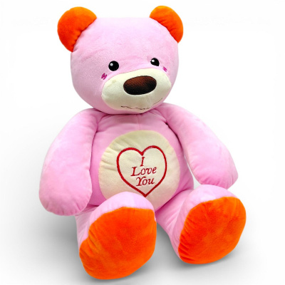 Мʼяка іграшка Ведмідь Ласун, 43 см (РОЖЕВИЙ) Nikopol 0189