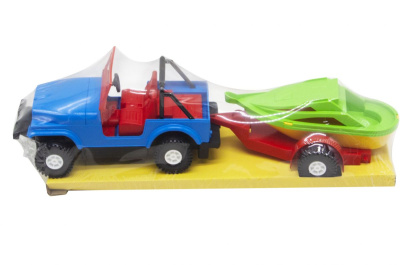 Машина Wrangler з катером Wader 39007
