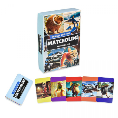 Настільна гра: MATCHOLINI (Мачоліні) Strateg 30919