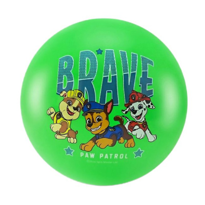Мʼяч гумовий, 23 см, Paw Patrol / Щенячий патруль, 70 гр (зелений) MIC PP2519