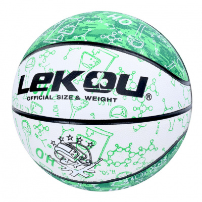 М'яч баскетбольний MS 3805(Green) розмір 7, ПУ, 570-630 грам, 8 панелей