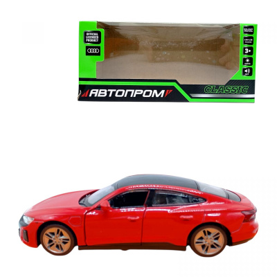 Машина мет. 1:36 Audi E-tron GT Автопром 68721-1