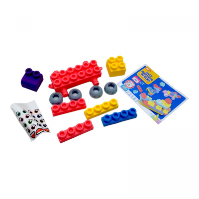 Конструктор гумовий Soft Building Blocks, 12 деталей MIC 2012E