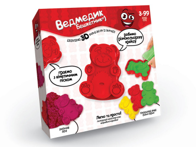 Набір для креативної творчості Мишка-Шалунішка (укр) Dankotoys MSH-01-01U