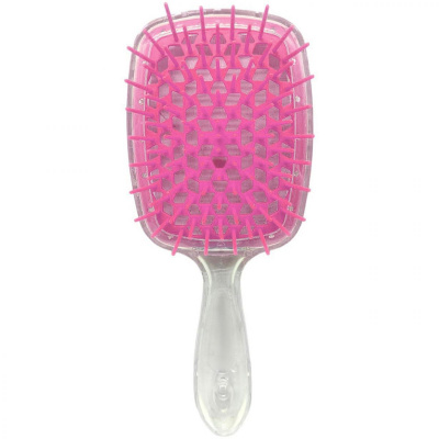 Гребінець для волосся Crystal (рожевий) MIC BrashCrystal