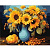 Картина за номерами "Соняшникова гармонія" KHO3264 40х50см