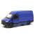 Мікроавтобус Mercedes Benz sprinter, синій Kinsmart KT5426W