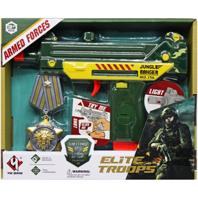 Військовий набір з автоматом Elite troops YUE QIANC M032