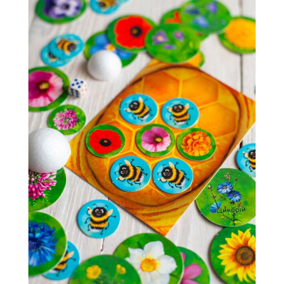 Настільна гра Шалена бджілка 2-5 гравців укр Ранок 10120203У