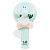 Ручний вентилятор I love summer, блакитний MIC KD108