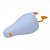 Нічник силіконовий Качка Lie in peace duck sleep Lamp, акумулятор MIC C71561