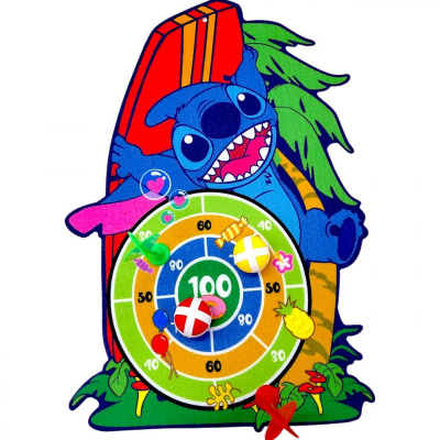 Дартс (герой, 2 кульки, 2 дротики, мішень, гачок) в пакеті MIC 957B-26