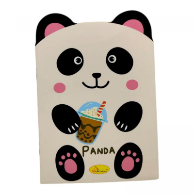 Блокнот з вушками PANDA 24 аркушів 11x16 Апельсин АП-1803