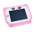Дитячий розвиваючий LCD планшет для малювання KS666-1(Pink) 4,4 дюйми, на батарейці