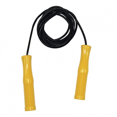 Скакалка №1, 260 см (черная), без уп (ціна за 10 шт) Colorplast 0749