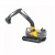Автомодель "Екскаватор Volvo EC220E" Bburago 18-32086 серії Construction