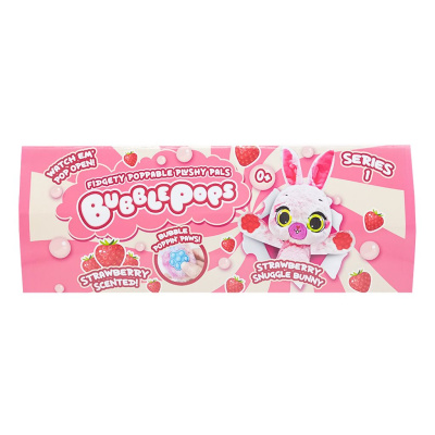 М’яка іграшка з ароматом Bubble Pops міні. Полуничне зайченя (34 см) Bubble Pops 2312004/4