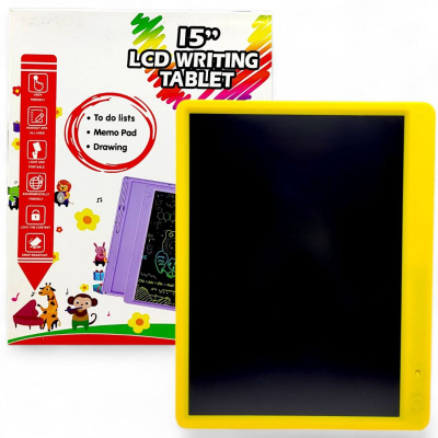 Планшет для малювання Writing Tablet (15), жовтий MIC 2024-15