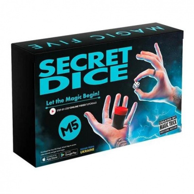 Пристрій для демонстрації фокусів і трюків в ігровій формі Magic Five – Secret Dice Magic Five MF050