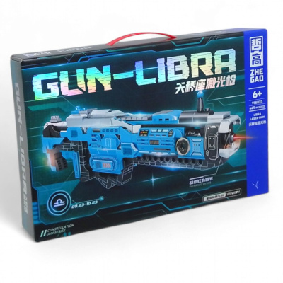 Конструктор Космічний бластер: Gun-Libra, 449 деталей ZHE GAO 918023