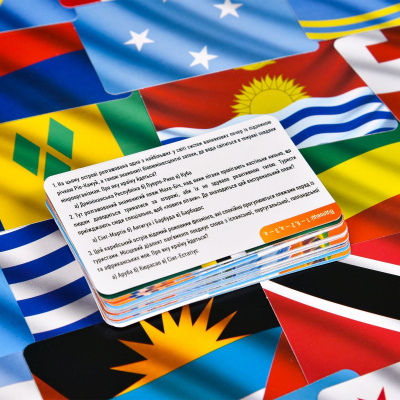 Настільна гра Країни світу. Америка та Океанія (укр) Strateg 31104
