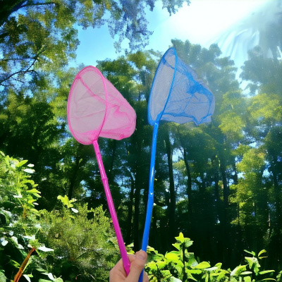 Сачок бамбуковий, круглий, 80 см (жовтий) MIC СчБ60