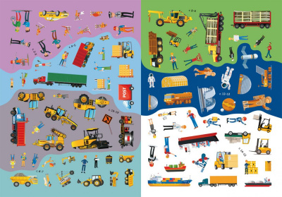 Книга з наклейками Розумні машини, укр Crystal Book F00023238