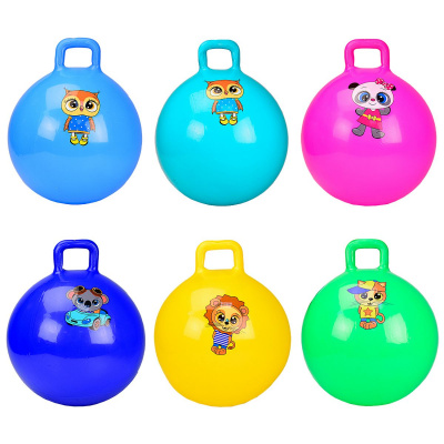 Мʼяч для фітнесу/фітбол Смайл (зелений) MIC CB4502