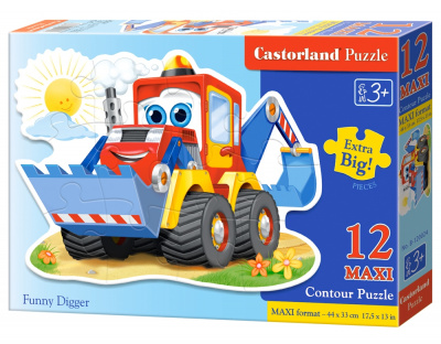 Пазли Максі Трактор, 12 ел Castorland В-120024