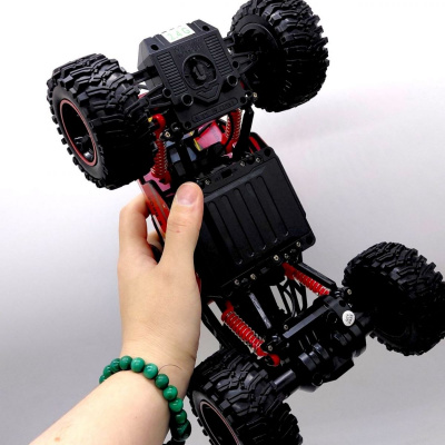 Машина на радіокеруванні,POWERMOTORS,1:14,червоний колiр,акум., у кор.34*22*19см. MIC PM3403