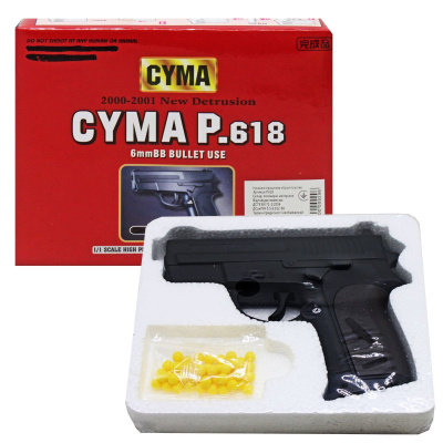 Пістолет пластиковий, кульки 6 мм CYMA CYMA Р.618