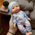 Пупс 30 см, з аксесуарами (РОЖЕВИЙ) senyibebe SY041-5/SY041-4/SY041-3