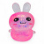 Жуйка-тягучка Кролик, 5,5 см, рожевий MIC KA-23-1204