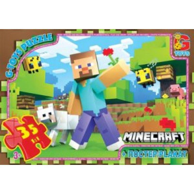 Пазли Minecraft (Майнкрафт), 35 ел Gtoys MC794