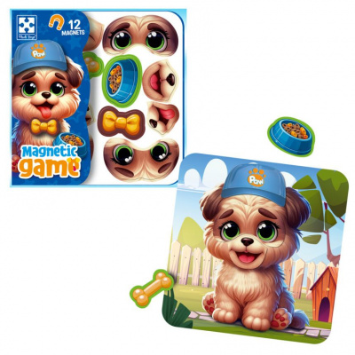 Гра розвиваюча Vladi Toys магнітна Емоції Песика (укр) Vladi Toys VT3220-04