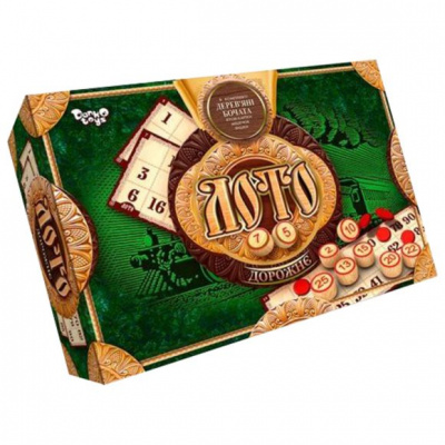 Настільна гра Дорожнє лото (укр) Dankotoys DTG51U