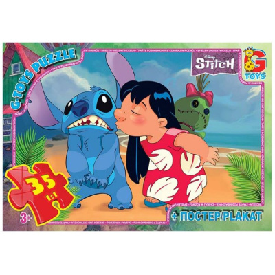 Пазли із серії Stitch / Стіч, 35 ел Gtoys SC603