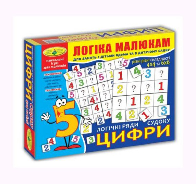 Гра Судоку. Цифри Київська фабрика іграшок 82753